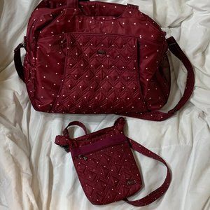 Lug Pontoon Travel Bag with Matching Skippper Bag